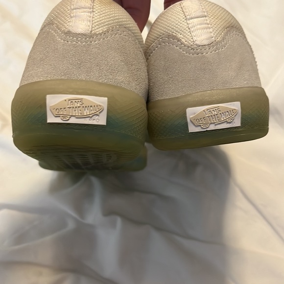 VANS Off The Wall Ave Pro Sneakers Marshmallow/White Skate Shoes - Picture 4 of 5